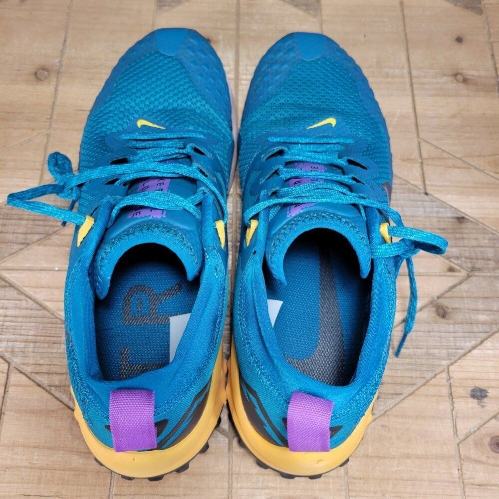 Nike Mens Wildhorse 7 CZ1856-300 Blue Hiking Shoes Sneakers Size 11 - Picture 12 of 13